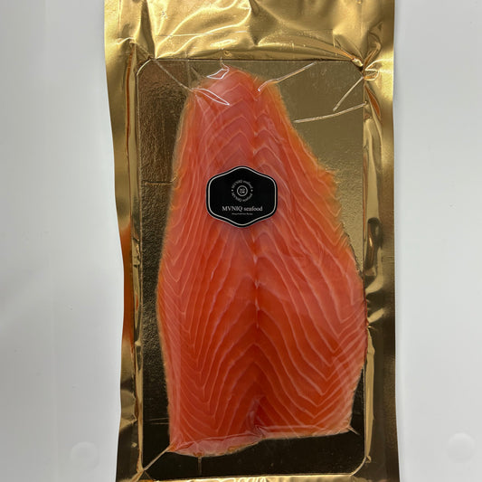Premium schottischer Lachs Balyk-Cuts, kaltgeräuchert im Filet, Balyk-Cut feine Scheiben NATUR